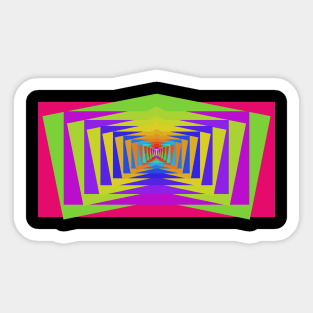 Spectral Fractal 1.2 Pattern Sticker